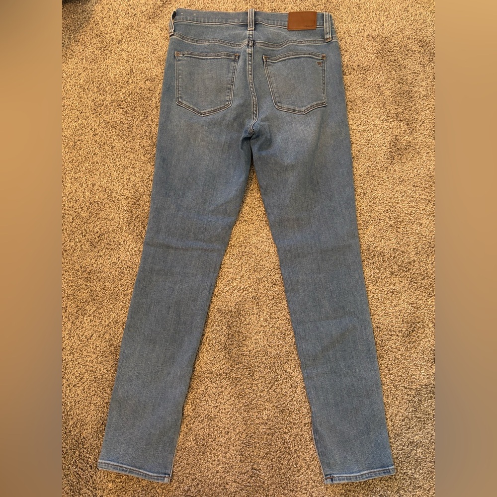 MADEWELL 10" High-Rise Roadtripper Supersoft Jeans: Ankle-Slit Edition - Picture 9 of 10